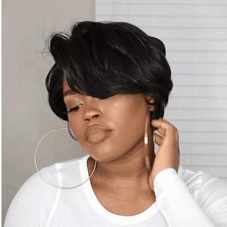  Stylish Lace Front Short Bob Wig cashymart