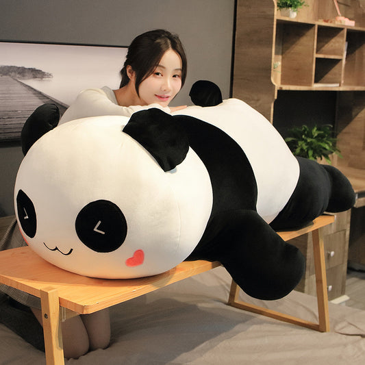  Lying Panda Pillow, Large Sleeping Pillow cashymart