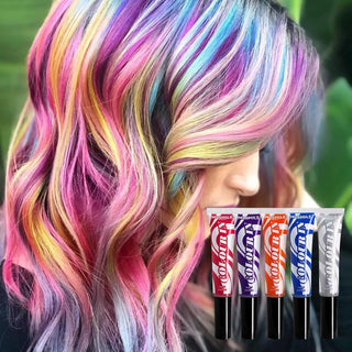  Vibrant 5-Piece Temporary Hair Dye Set cashymart