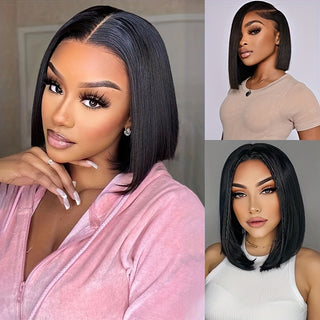  180% Density Straight Bob Wig cashymart