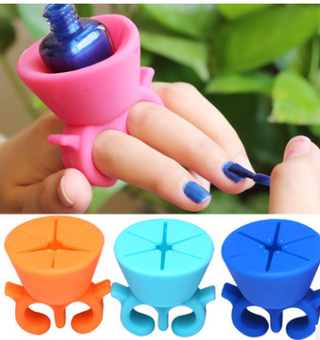  Silicone Gel Nail Oil Bottle Holder cashymart