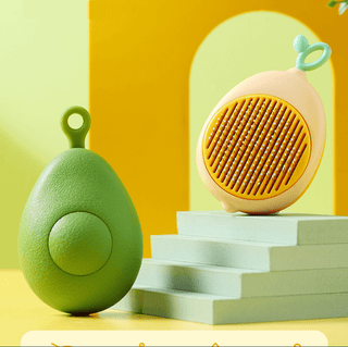  Lemon-Shaped Pet Grooming Comb cashymart