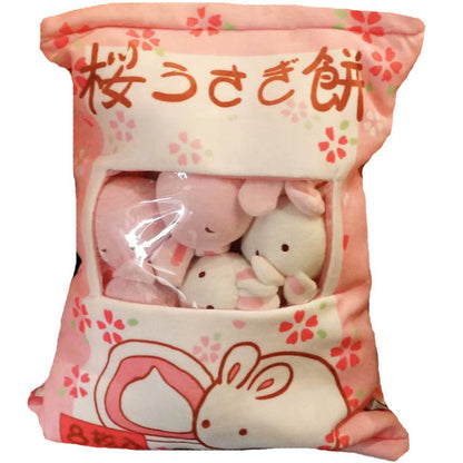  Large Bag Of Snacks And Pillow Plush Toys cashymart