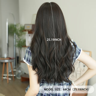  7JHH WIGS Long Black Wavy Hair cashymart