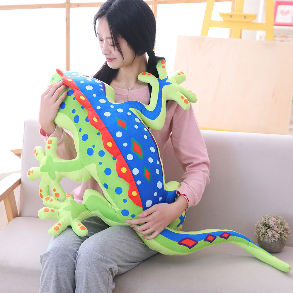  3D Gecko Plush Cuddle Toy cashymart