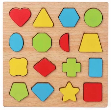  Numbers and Letters Wooden Puzzle Board for Cognitive Learning cashymart