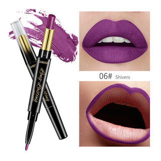  Velvet Matte Dual-Ended Lipstick cashymart