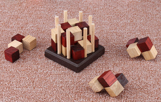  Wooden Educational Building Blocks for Children (4-6 Years) cashymart