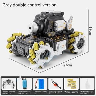  24g Remote Control Tank with Water Bomb Launcher cashymart