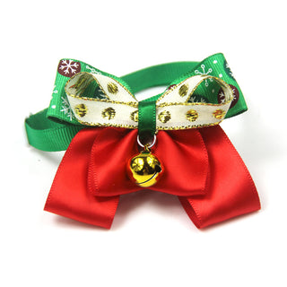  Polka Dot Bow Webbing Pet Accessories cashymart