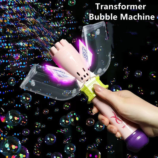  Transforming Gatling Bubble Gun cashymart