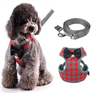  Checkered Small Dog Vest Harness cashymart
