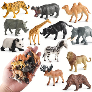  12 Realistic Animal Figures cashymart