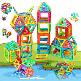  Giant Magnetic Building Blocks Set cashymart