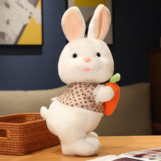  Bunny-Shaped Plush Carrot Doll Toys cashymart