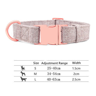  Engraved Adjustable Non-Woven Dog Collar cashymart