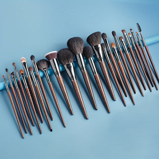  24-Piece Goat Hair Makeup Brush Set cashymart