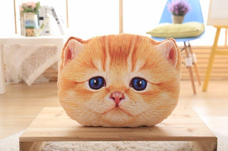  Cuddly Cat-Shaped Car Cushion and Nap Pillow cashymart