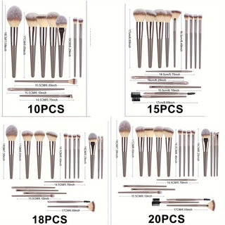  Ultimate Fluffy Makeup Brush Collection cashymart