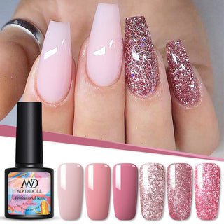  Rose Gold Series Nail Gel cashymart