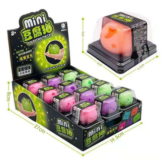  Luminous Squishy Tofu Ball Cat Toy cashymart