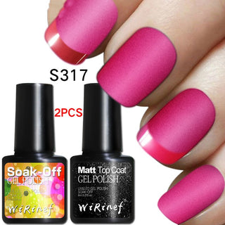  Frosted Seal Nail Gel Polish cashymart