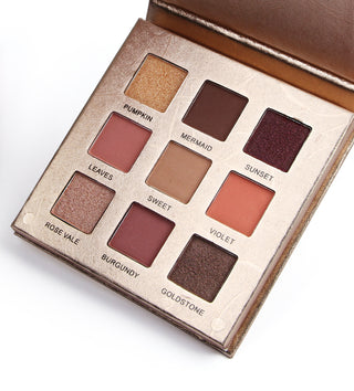  Golden 9-Color Matte Eyeshadow Palette cashymart