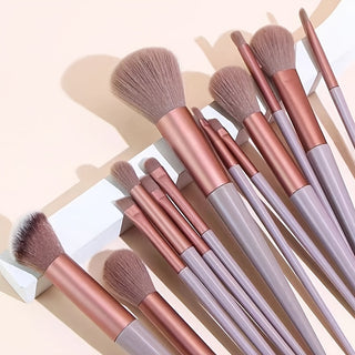  Luxe 13-Piece Makeup Brush Set cashymart