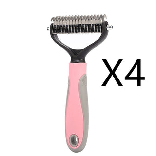  Pet Grooming Brush for Shedding Hair Removal cashymart