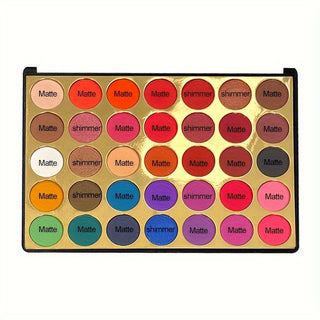  35 Color Rainbow Eyeshadow Palette cashymart