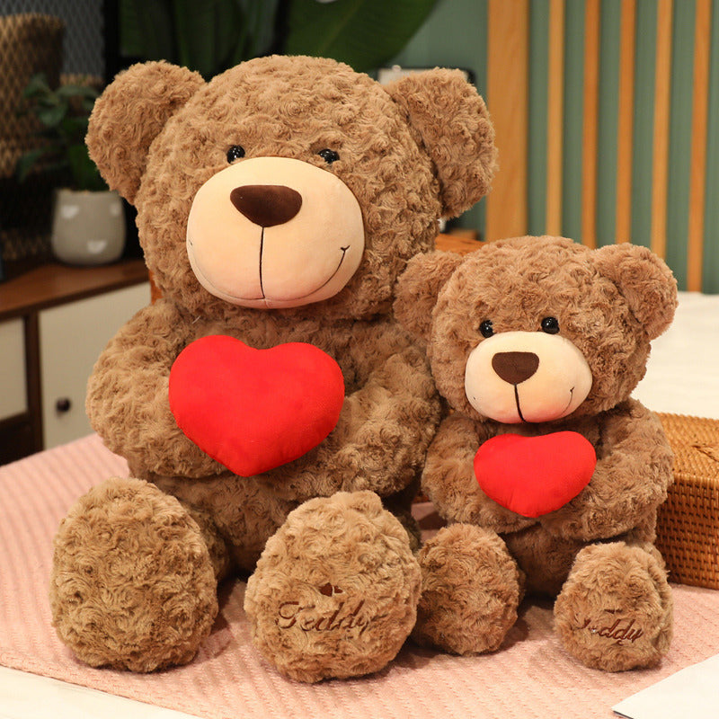  Adorable Heart Bear Plush cashymart