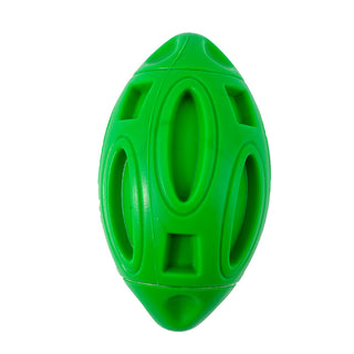  Durable Rubber Squeaky Rugby Dog Ball cashymart