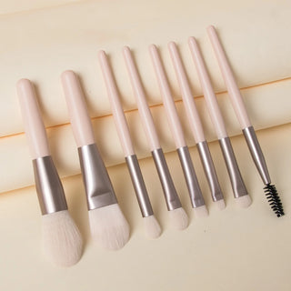  8PCS Macaron Makeup Brushes Set for Women cashymart