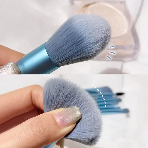  8Pcs Soft Bristle Makeup Brush Set cashymart