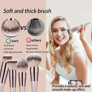  Ultimate Fluffy Makeup Brush Collection cashymart