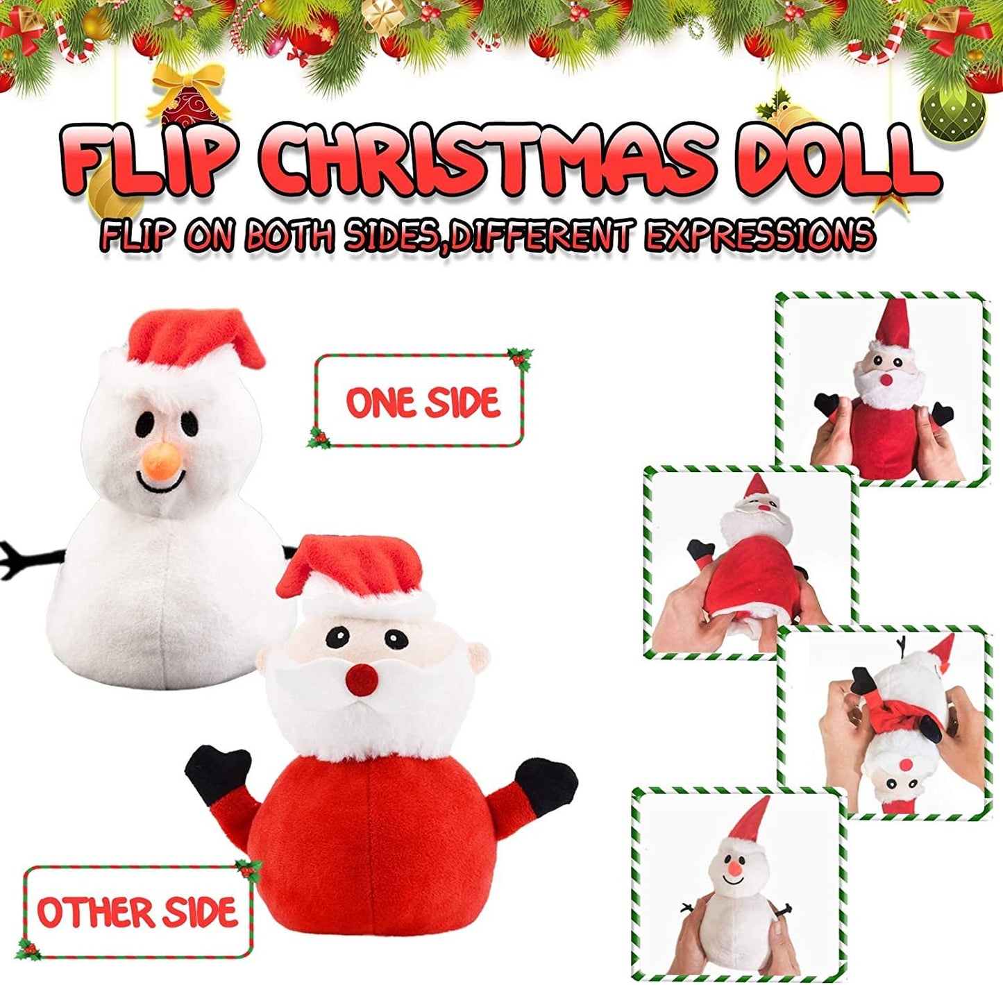  Santa Plush Snowman Plush Toy cashymart