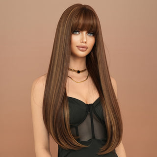  Chic Ombre Honey Brown Wig cashymart