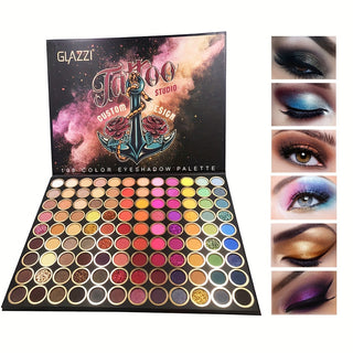  108 Colors Waterproof Eyeshadow Palette cashymart