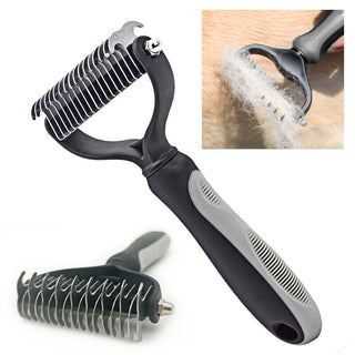  Double-Sided Pet Grooming Brush cashymart