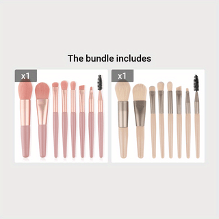  8-Piece Multi-Functional Makeup Brush Kit cashymart