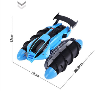  Amphibious Waterproof RC Speedboat cashymart