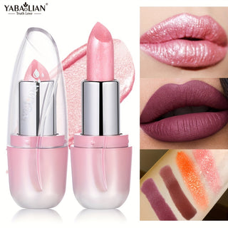  YABAOLIAN Shimmering Matte Lipstick cashymart