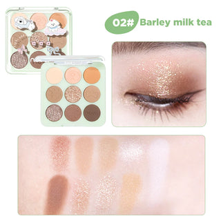 9 Color Eyeshadow Palette Matte and Shimmer Finish cashymart