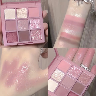  9 Color Smokey Eyeshadow Palette Waterproof cashymart