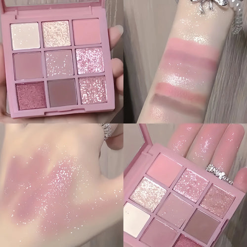  9 Color Smokey Eyeshadow Palette Waterproof cashymart