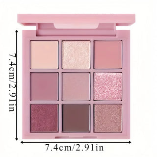  9 Color Smokey Eyeshadow Palette Waterproof cashymart