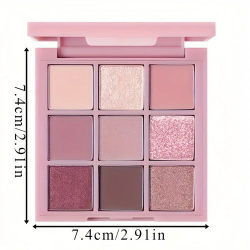  9 Color Smokey Eyeshadow Palette Waterproof cashymart