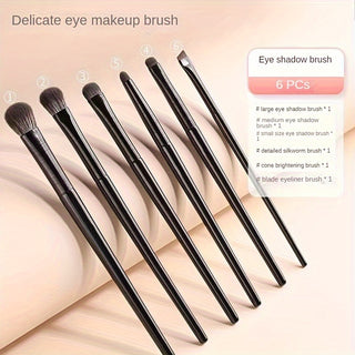  Silky Smooth Eye Makeup Brush Set cashymart