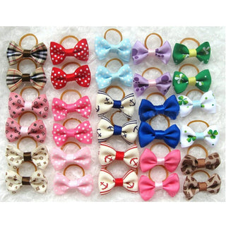  Double-Layer Pet Hair Bows cashymart