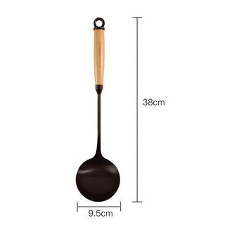  Wooden Handle Kitchen Utensils Set cashymart